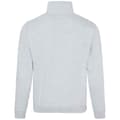Miniatyrbild 2 av 3: Awdis Mens Sophomore Heather Sweatshirt med dragkedja och halsringning