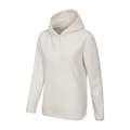 Miniatyrbillede 3 af 4: Mountain Warehouse Womens/Ladies Corrie Hooded Half Zip Fleece Top