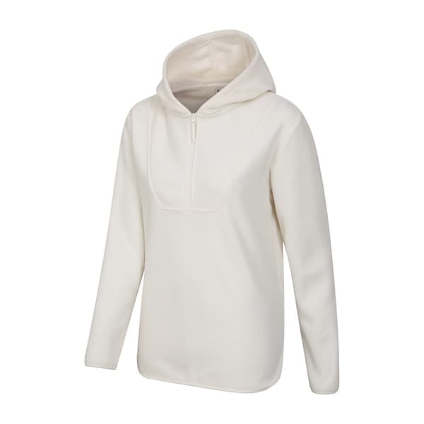Mountain Warehouse Womens/Ladies Corrie Hooded Half Zip Fleece Top
