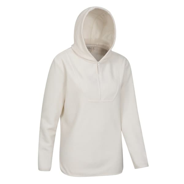 Mountain Warehouse Womens/Ladies Corrie Hooded Half Zip Fleece Top