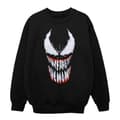 Miniatyrbillede 1 af 2: Marvel Womens/Ladies Spider Man Venom Teeth Face Sweatshirt
