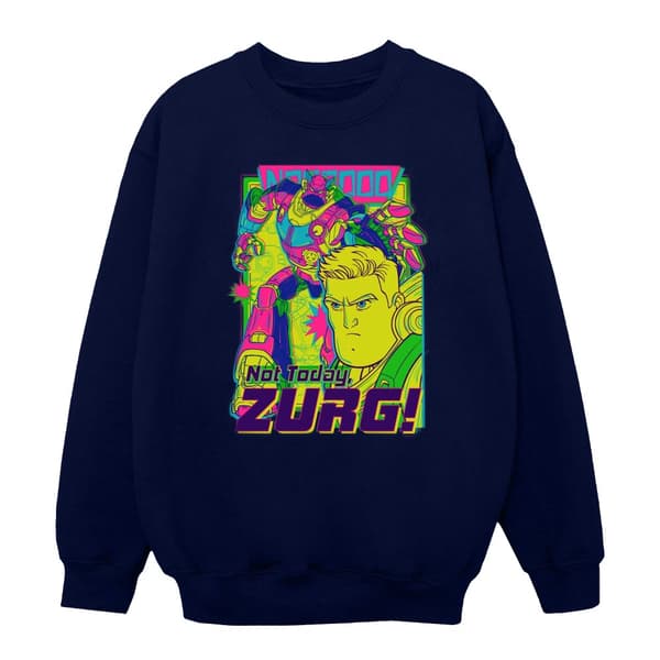 Disney Dam/Tjej Lightyear Not Today Zurg Sweatshirt