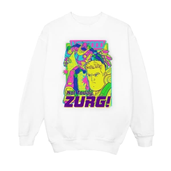 Disney Dam/Tjej Lightyear Not Today Zurg Sweatshirt