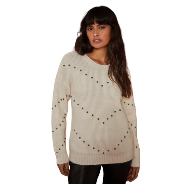 Dorothy Perkins Womens/Ladies Zig Zag Embellished Jumper