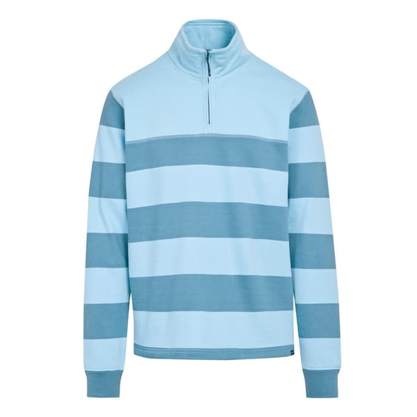 Regatta Mens Agilno Striped Half Zip Fleece Top