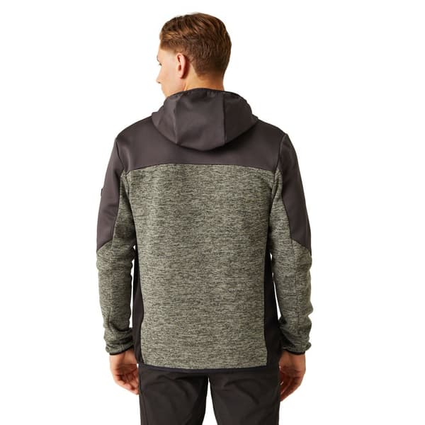 Regatta Mens Cadford VI Marl Hooded Fleece Jacket