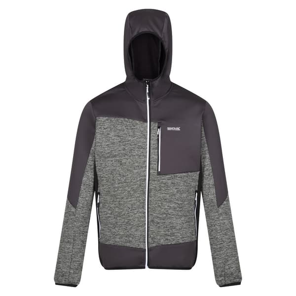 Regatta Mens Cadford VI Marl Hooded Fleece Jacket