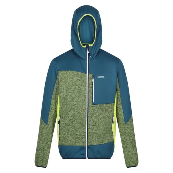 Regatta Mens Cadford VI Marl Hooded Fleece Jacket