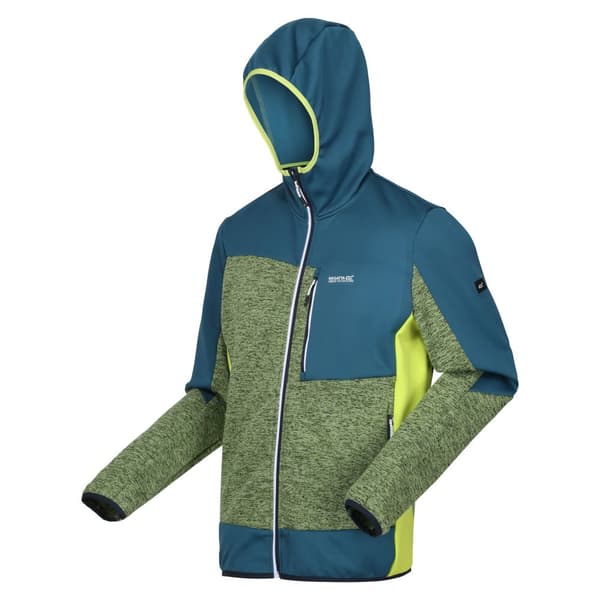 Regatta Mens Cadford VI Marl Hooded Fleece Jacket