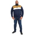 Miniatyrbild 3 av 3: Duke Mens D555 Willowbrook Cut & Sew Full Zip Kingsize Sweatshirt