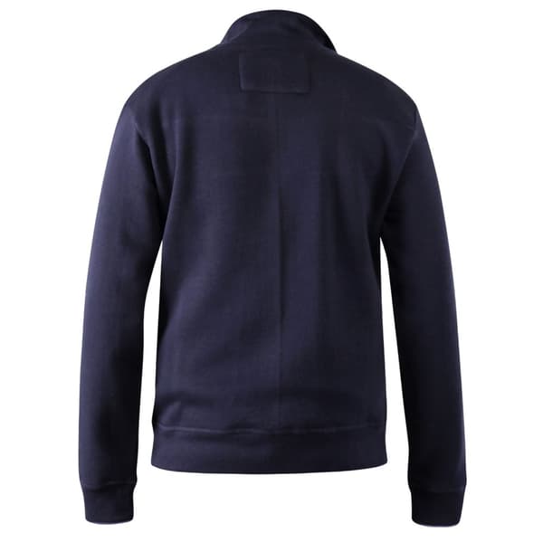 Duke Mens D555 Willowbrook Cut & Sew Full Zip Kingsize Sweatshirt