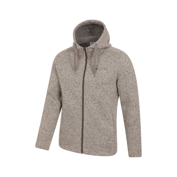 Mountain Warehouse Mens Nevis Fleece Full Zip Hoodie