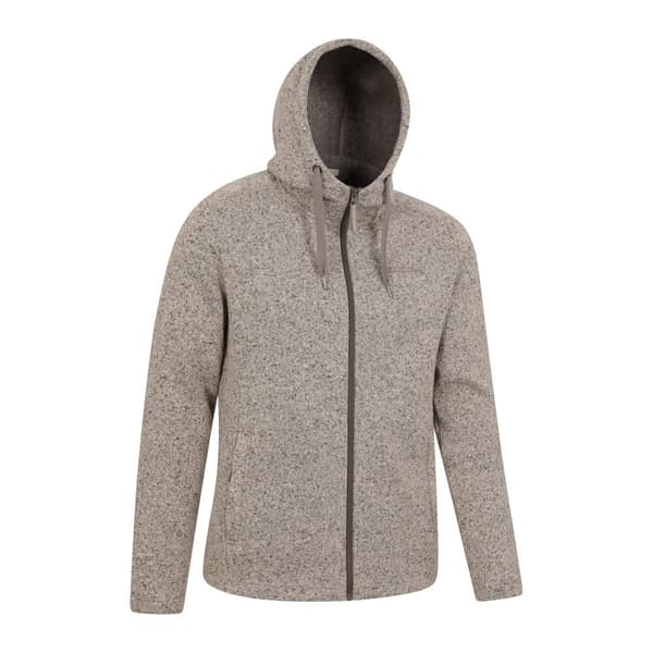 Mountain Warehouse Mens Nevis Fleece Full Zip Hoodie