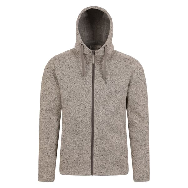 Mountain Warehouse Mens Nevis Fleece Full Zip Hoodie