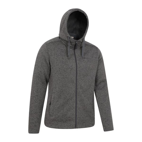 Mountain Warehouse Mens Nevis Fleece Full Zip Hoodie