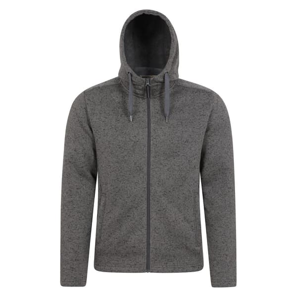 Mountain Warehouse Mens Nevis Fleece Full Zip Hoodie