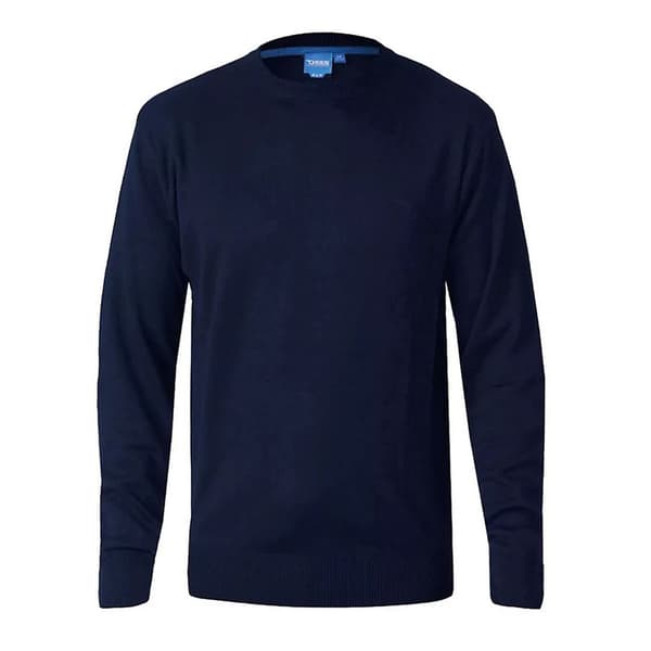 Duke Mens D555 Jovanni 2 Crew Neck Kingsize Sweatshirt Navy 5XL