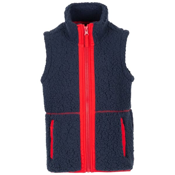 Trespass Childrens/Kids Talant Fleece Gilet Navy 11-12 Years