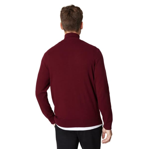 Burton Mens Rich Cotton Quarter Zip Jumper
