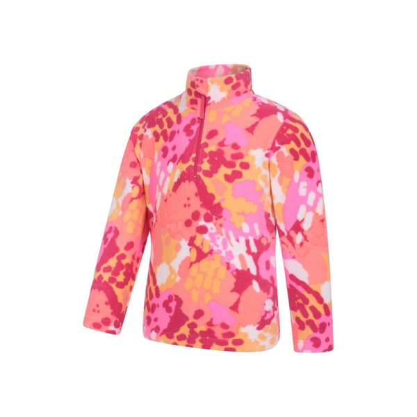 Mountain Warehouse Childrens/Kids Endeavour Abstract Half Zip Fleece Top