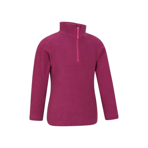Mountain Warehouse Camber II Half Zip Fleecejacka för barn/ungdomar