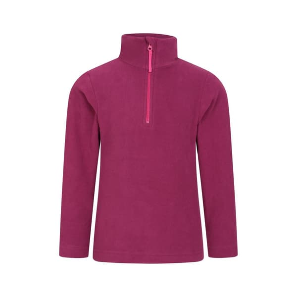 Mountain Warehouse Camber II Half Zip Fleecejacka för barn/ungdomar