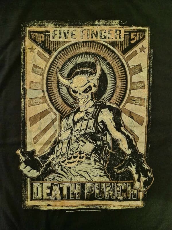 Five Finger Death Punch Mercenary  college