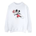 Pikkukuva 1 / 3: Disney Womens/Ladies Mickey Mouse Flower Sweatshirt