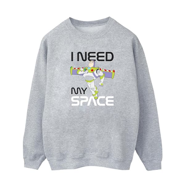 Disney Dam/Tjej Lightyear Buzz I Need Space Sweatshirt