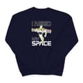 Miniatyrbild 1 av 3: Disney Dam/Tjej Lightyear Buzz I Need Space Sweatshirt