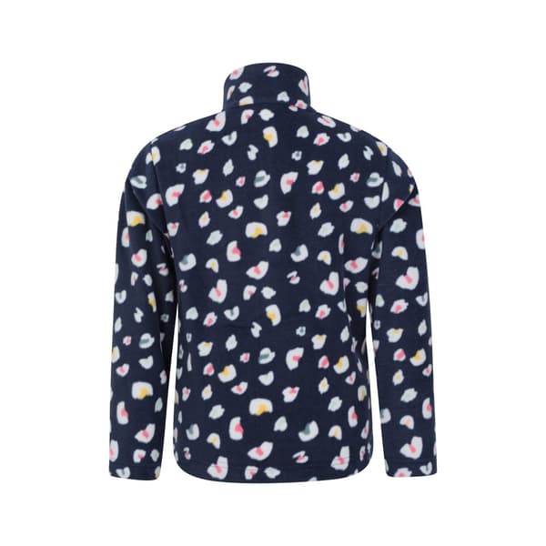 Mountain Warehouse Childrens/Kids Endeavour Animal Print Half Zip Fleece Top