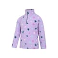 Miniatyrbilde 4 av 4: Mountain Warehouse Childrens/Kids Endeavour Stars Half Zip Fleece Top
