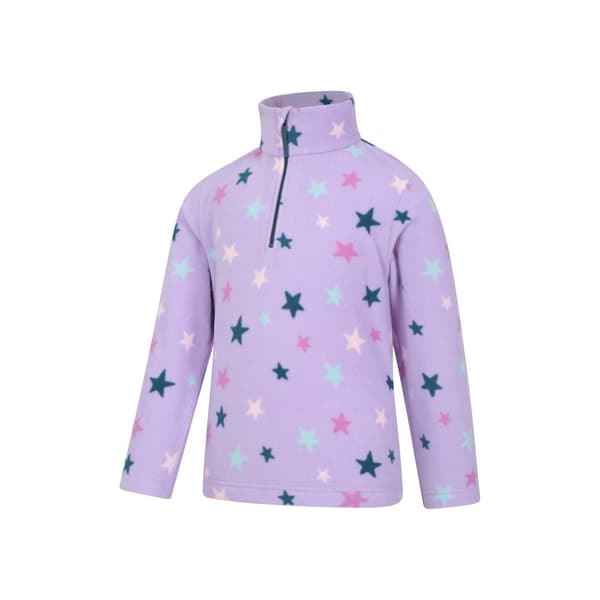 Mountain Warehouse Childrens/Kids Endeavour Stars Half Zip Fleece Top