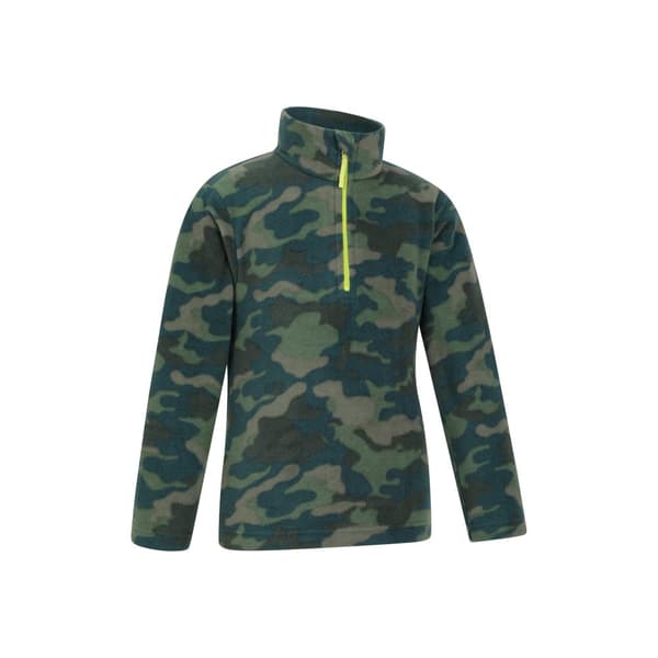 Mountain Warehouse Barn/Kids Pursuit Dinosaurie Skelett Halv dragkedja Fleece Top