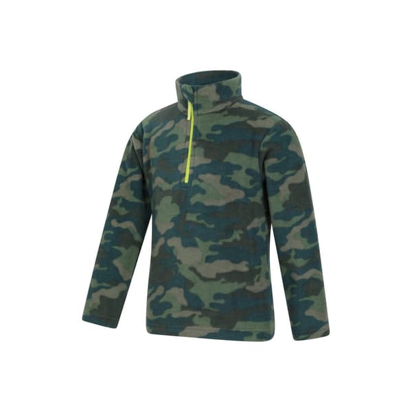 Mountain Warehouse Barn/Kids Pursuit Dinosaurie Skelett Halv dragkedja Fleece Top