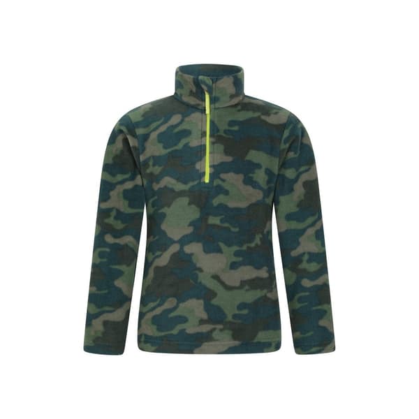 Mountain Warehouse Barn/Kids Pursuit Dinosaurie Skelett Halv dragkedja Fleece Top