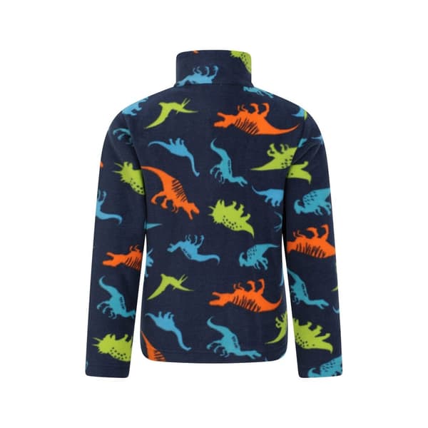 Mountain Warehouse Barn/Kids Pursuit Dinosaurie Skelett Halv dragkedja Fleece Top