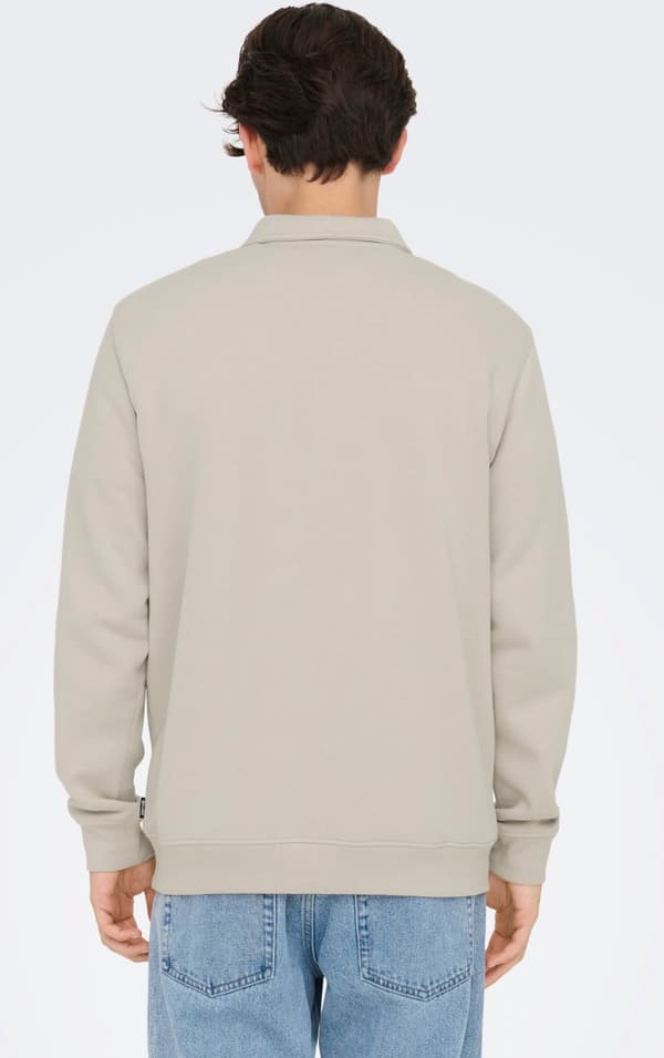 Only & Sons - onsCeres 1/4 Zip Sweat Polo