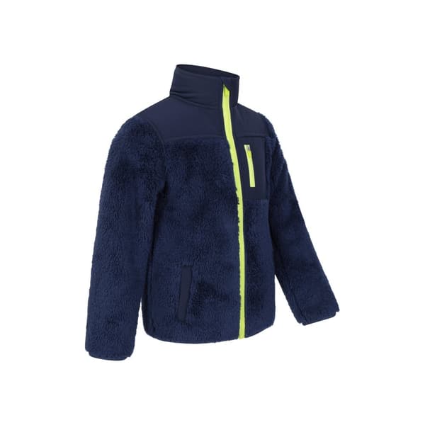 Mountain Warehouse Childrens/Kids Cosy Recycled Sherpa Fleece Jacket