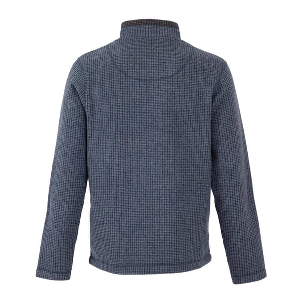 Weird Fish Newark Grid Eco Friendly Quarter Zip Fleece Top för herrar