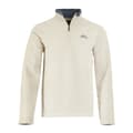 Miniatyrbild 1 av 2: Weird Fish Newark Grid Eco Friendly Quarter Zip Fleece Top för herrar