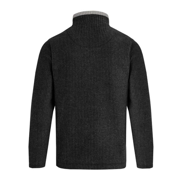 Weird Fish Newark Grid Eco Friendly Quarter Zip Fleece Top för herrar