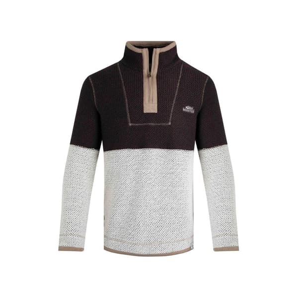 Weird Fish Mens Kielder Limited Edition Macaroni Quarter Zip Pullover