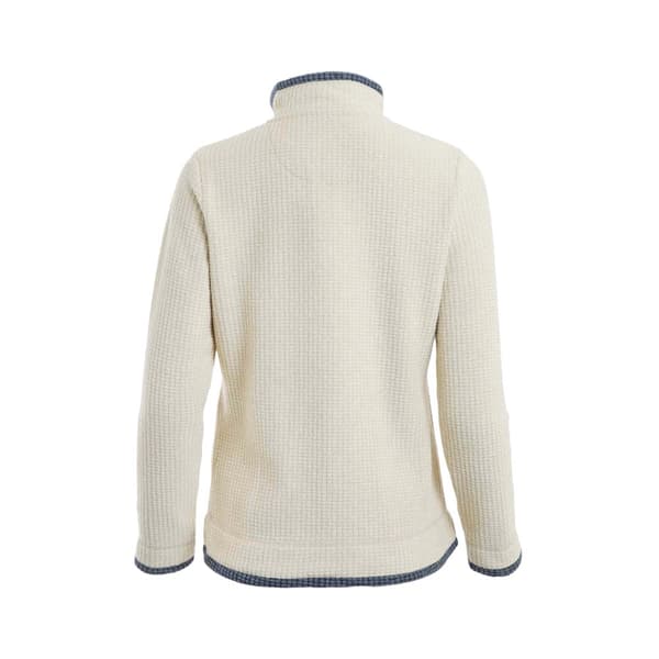Weird Fish Womens/Ladies Beye Grid Eco Friendly Quarter Zip Fleece Top