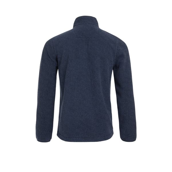 Weird Fish Mens Errill Textured Eco Friendly Quarter Zip Fleece Top