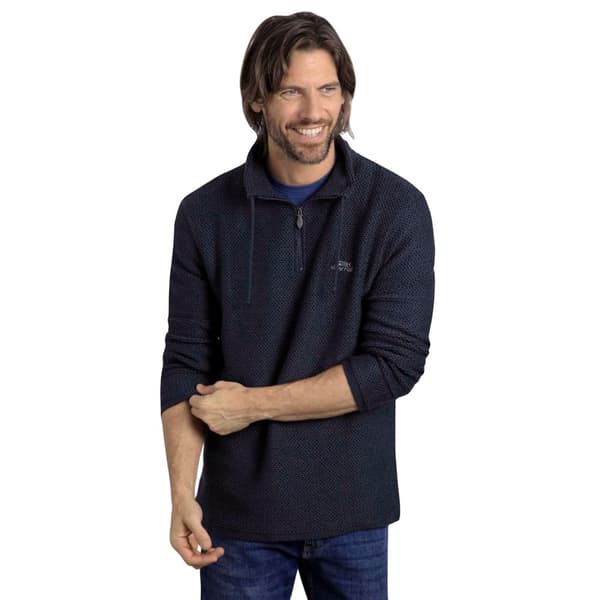 Weird Fish Mens Cruiser Macaroni Quarter Zip Pullover