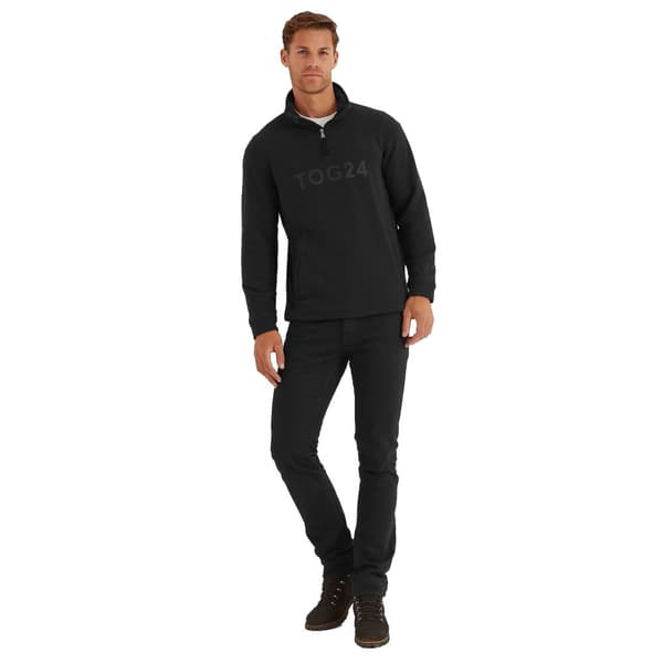 TOG24 Mens Brandon Zip Neck Fleece Top