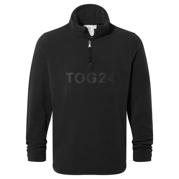 TOG24 Mens Brandon Zip Neck Fleece Top