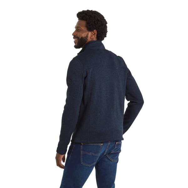 TOG24 Mens Cresswell Marl Knitlook Fleece Jacket