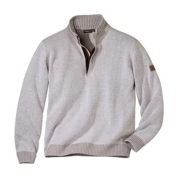 Atlas For Men Mens Stylish Knitted Marl Jumper